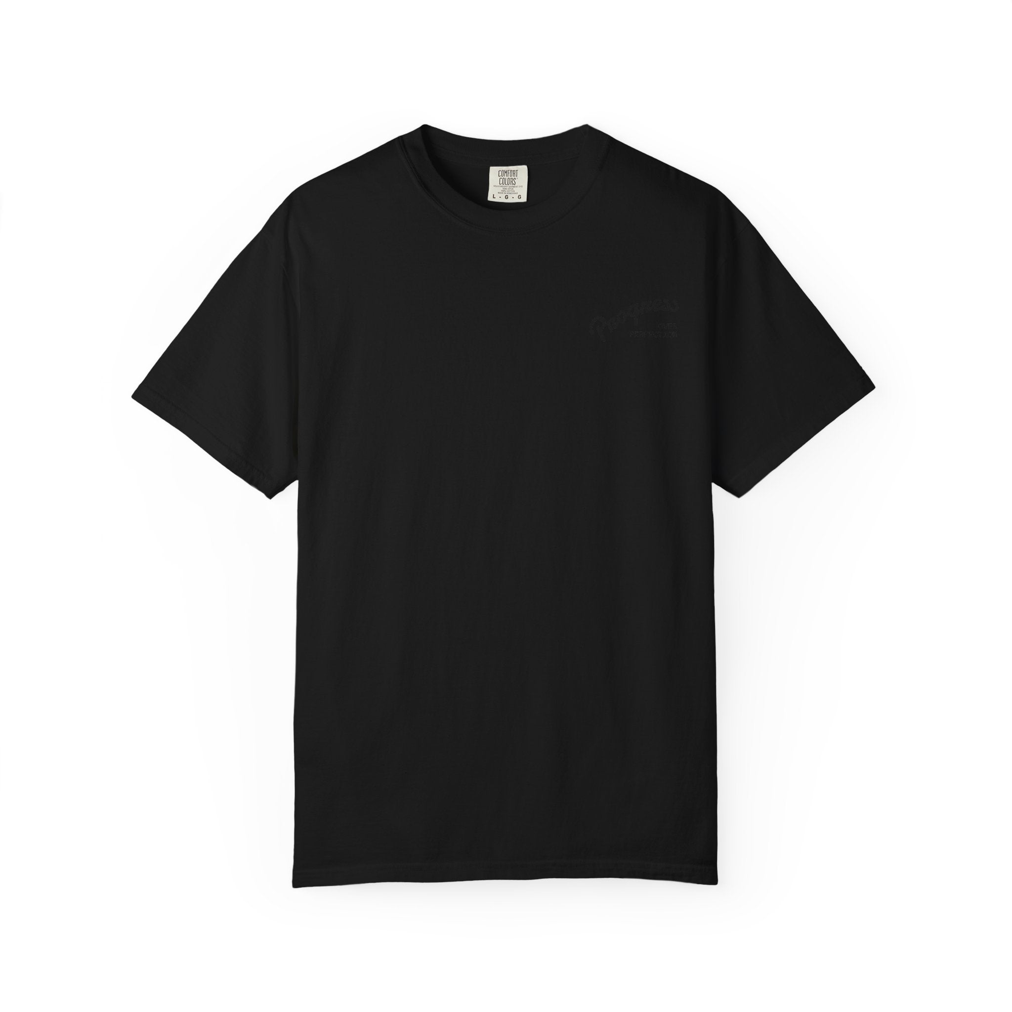 Race Car Graphic T-Shirt — 'Progress' Chest Logo, Abstract Formula 1 Back Print